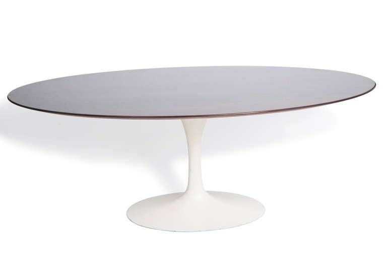 Mid-Century Modern Eero Saarinen for Knoll Dining Table in Brazilian Rosewood
