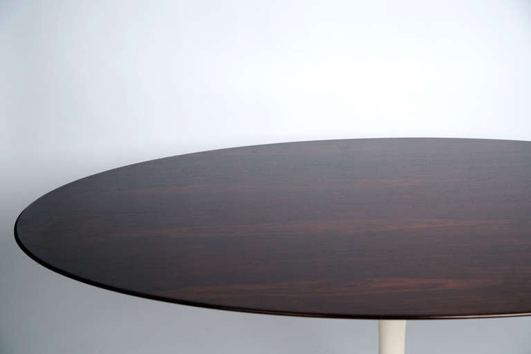American Eero Saarinen for Knoll Dining Table in Brazilian Rosewood