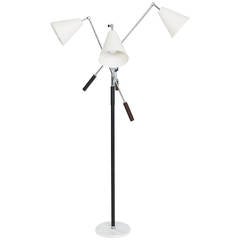 Arredoluce Three-Arm Floor Lamp Triennale