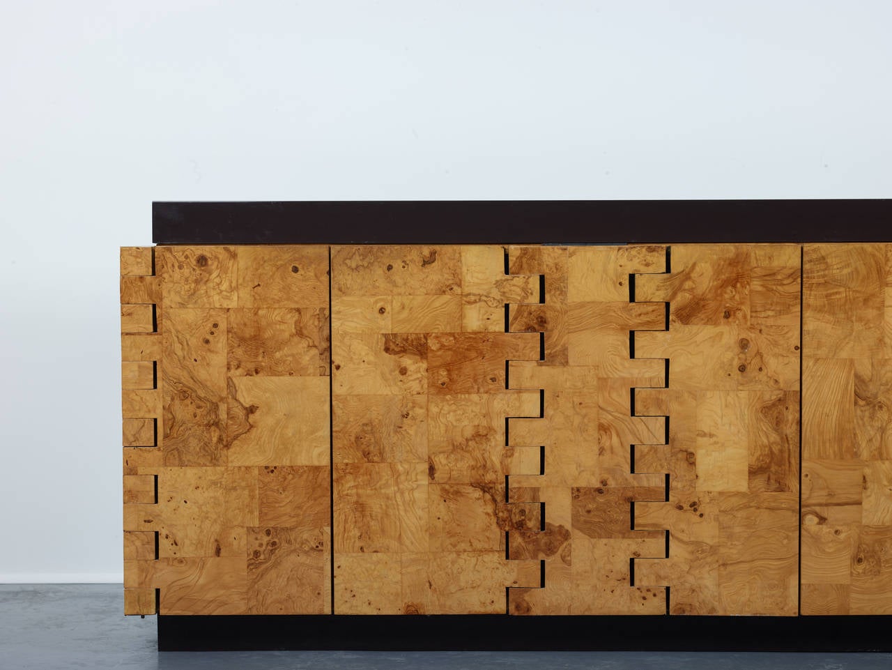 American Paul Evans 400 Olive Burl Cabinet, 1970