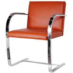 Vintage Ludwig Mies Van der Rohe Brno Chairs, Set of Ten