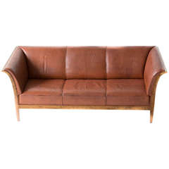 Frits Henningsen Sofa, Original Condition, 1940s 6
