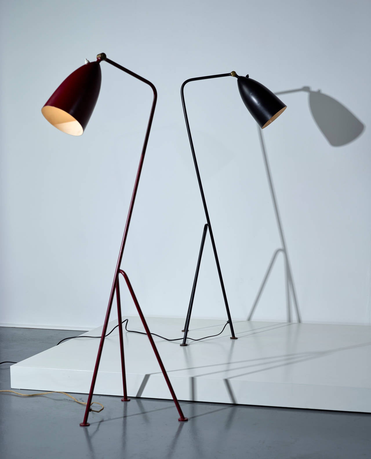 Swedish Greta Magnusson-Grossmann, Floor Lamp Model G-33, 
