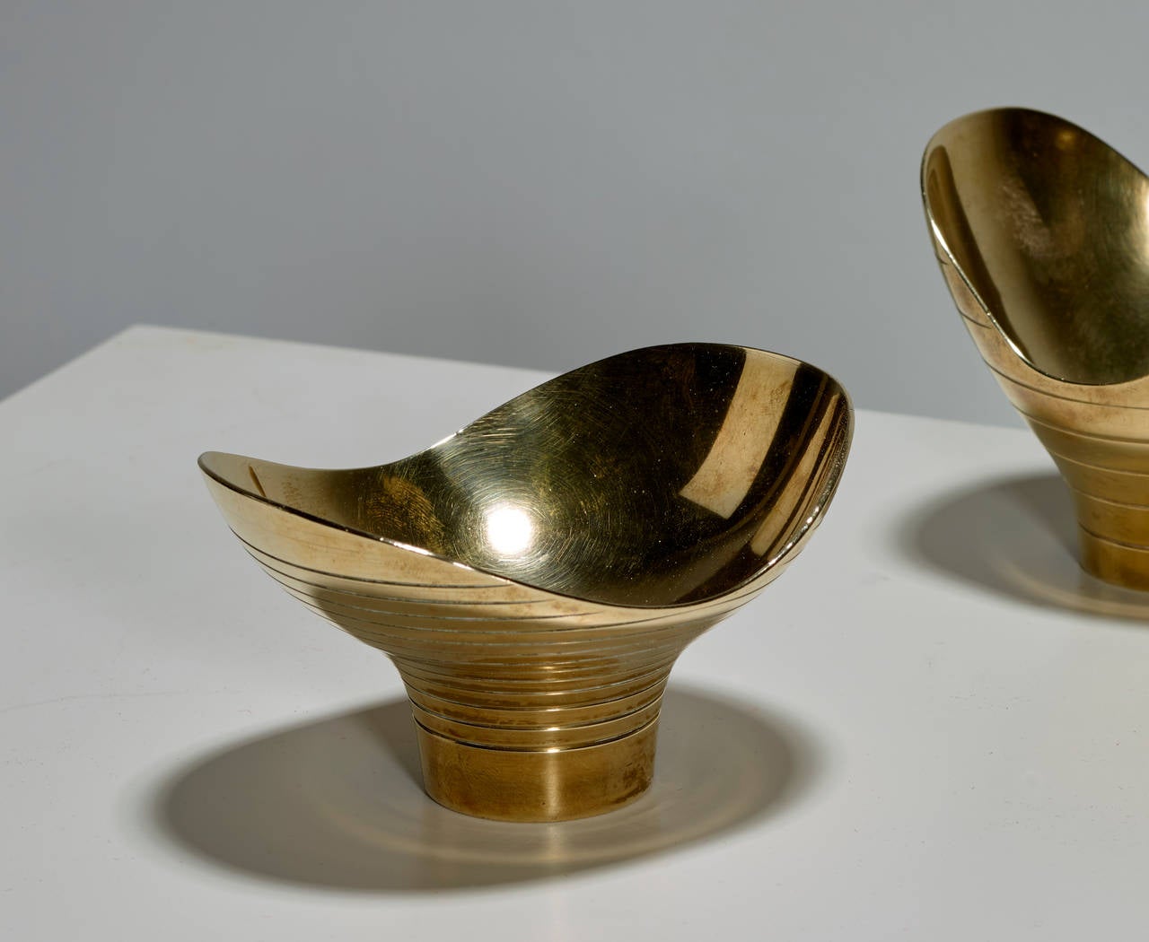 Scandinavian Modern Paavo Tynell Bronze Bowl for Taito Oy, 1940s