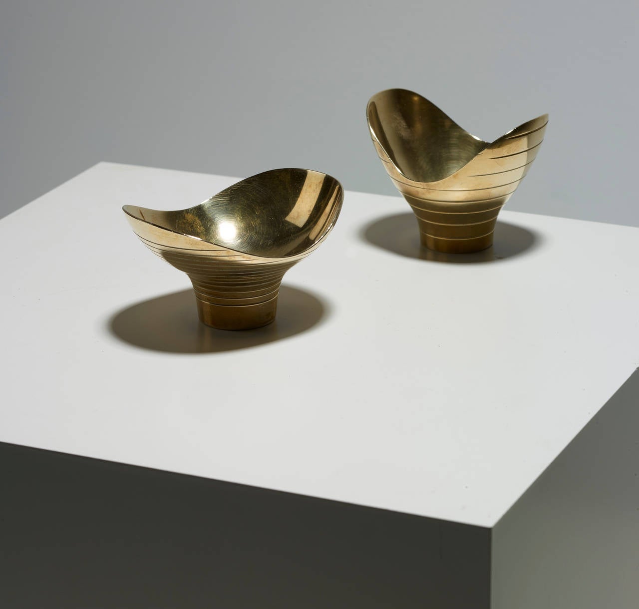 Brass Paavo Tynell Bronze Bowl for Taito Oy, 1940s