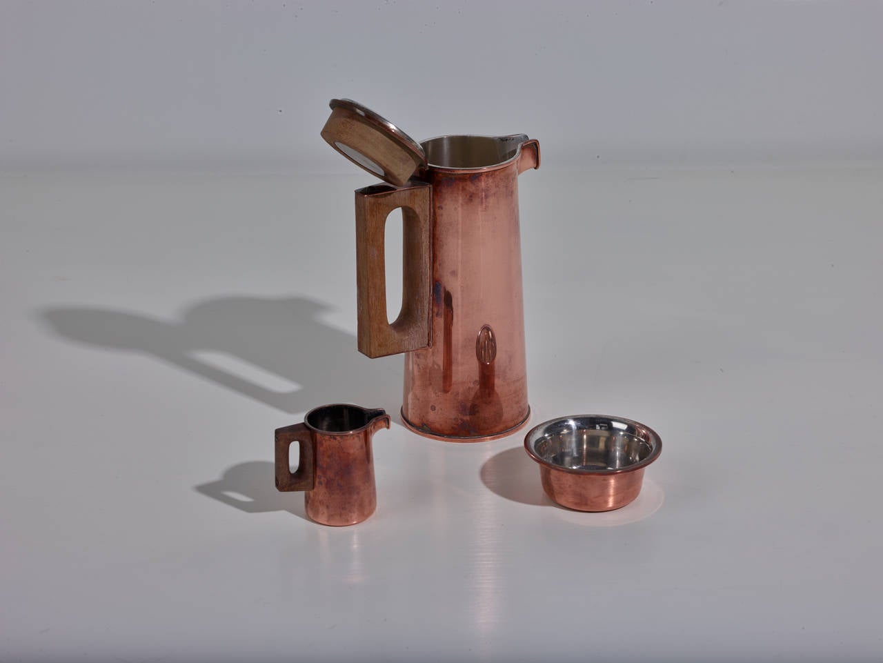 Scandinavo moderno Tapio Wirkkala Servizio da caffè e tè per Hopeakeskus in vendita