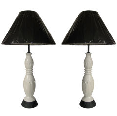  Pair of Rembrandt Lotus Lamps