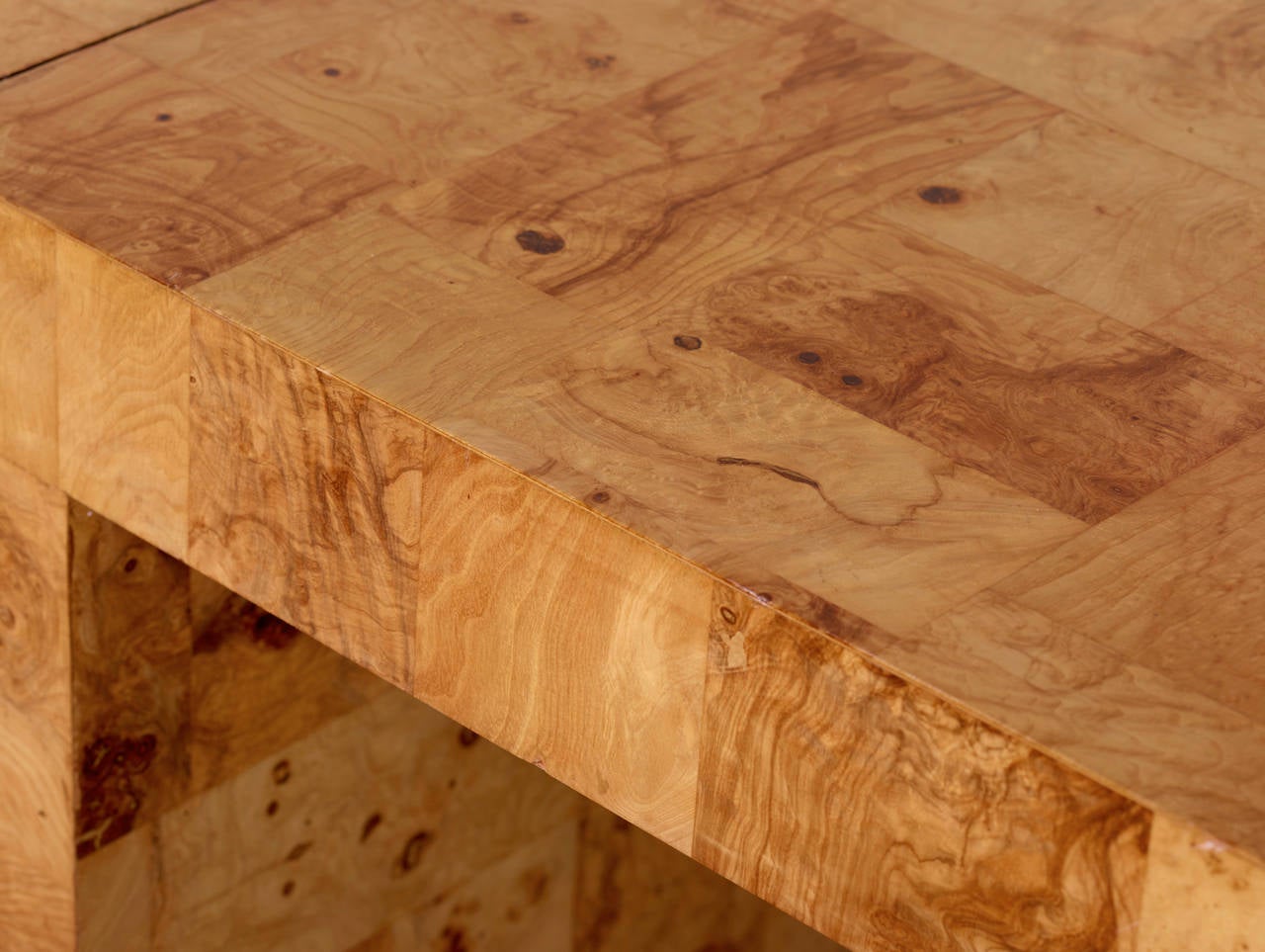 Paul Evans Dining Table for Directional, Olive Ash Burl, 1970s In Good Condition In Houston, TX