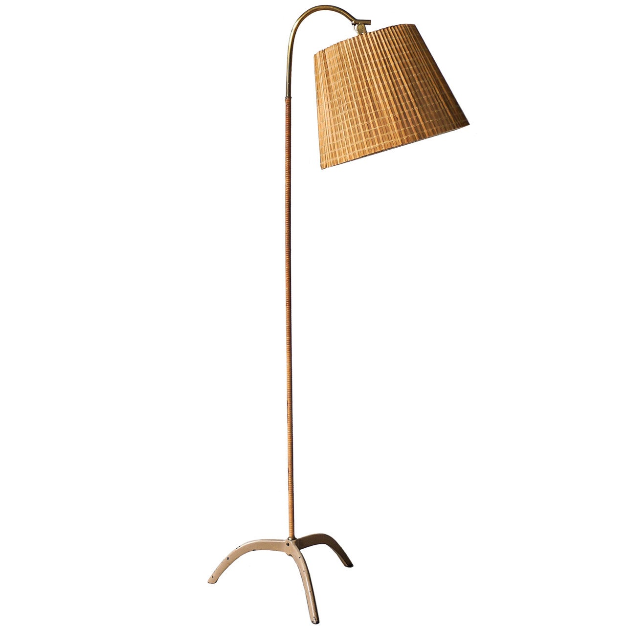 Paavo Tynell Floor Lamp, Model 9609, Taito Oy, 1940s