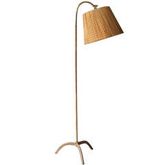 Paavo Tynell Floor Lamp, Model 9609, Taito Oy, 1940s