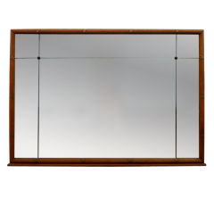 Monumental Neoclassical French Panel Mirror