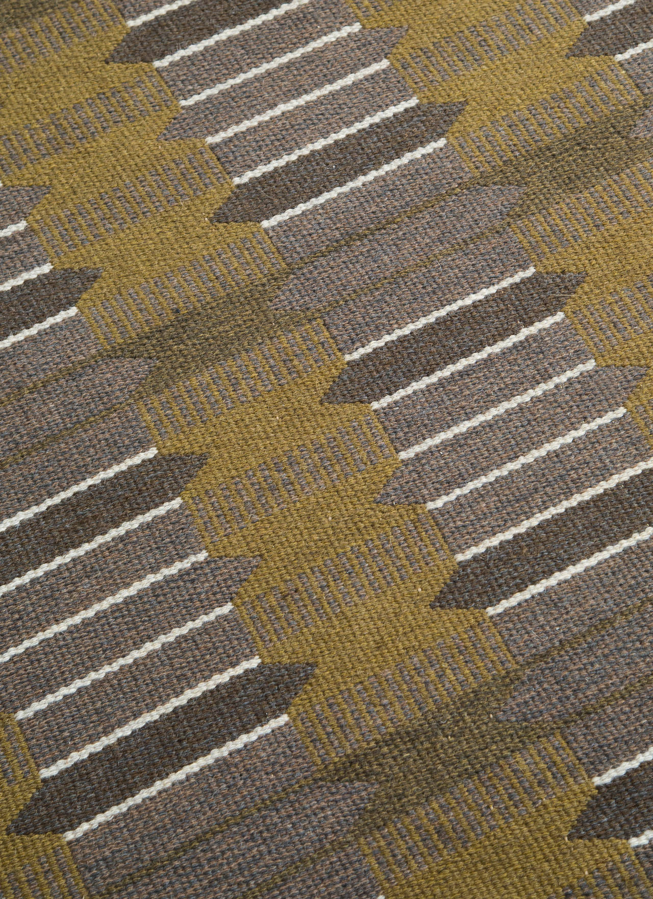 Vintage double-sided flat-weave carpet, Sweden, 1950s.
Kasthall Ab, Sweden. 
Handmade.

Measurements: Length 241 cm, width 168 cm.

Condition: Good original condition, with some minor stains and wear on the back side.
