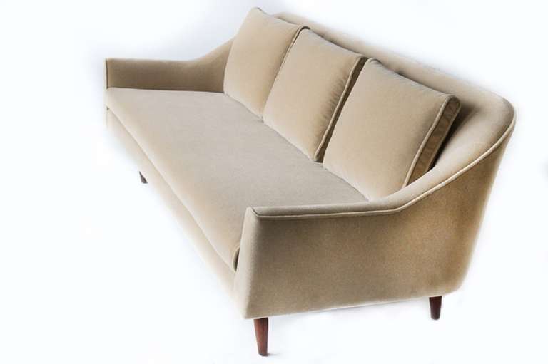 American Jens Risom Three-Seat Sofa