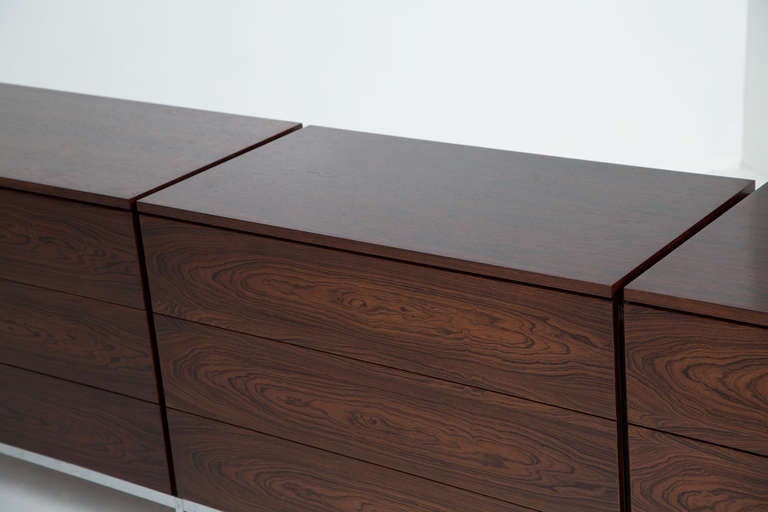 Florence Knoll Rosewood Cabinet 4