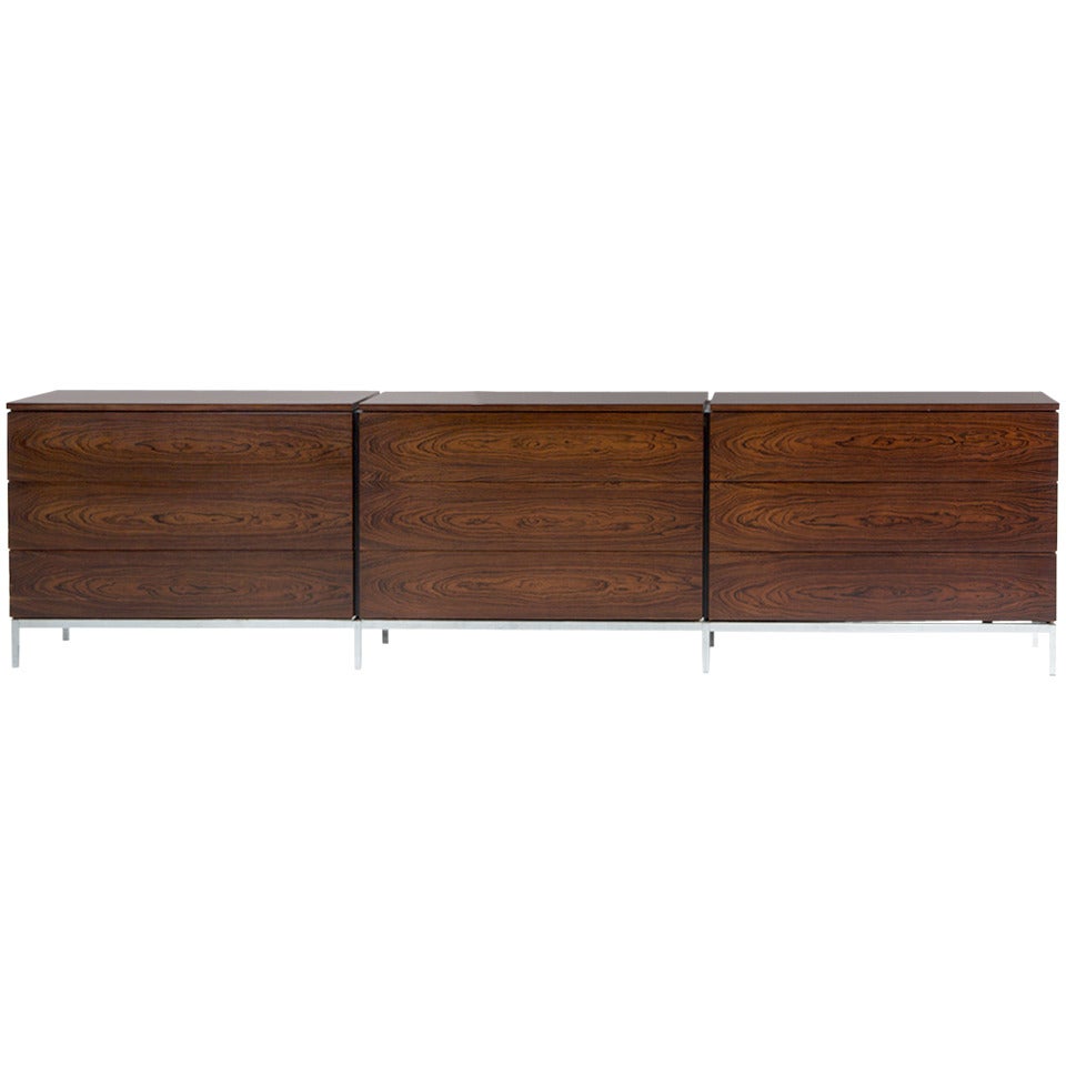 Florence Knoll Rosewood Cabinet