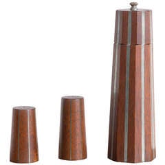 Paul Evans and Phillip Lloyd Powell Pepper Mill and Shaker, 1957 10