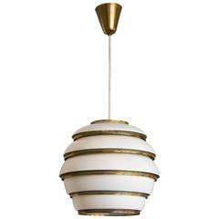 Early Alvar Aalto, Ceiling Lamp Model A331, Also Known as "Beehive", 1950s