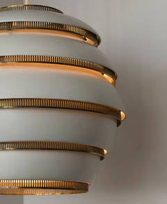 Early Alvar Aalto, Ceiling Lamp Model A331, Also Known as "Beehive", 1950s