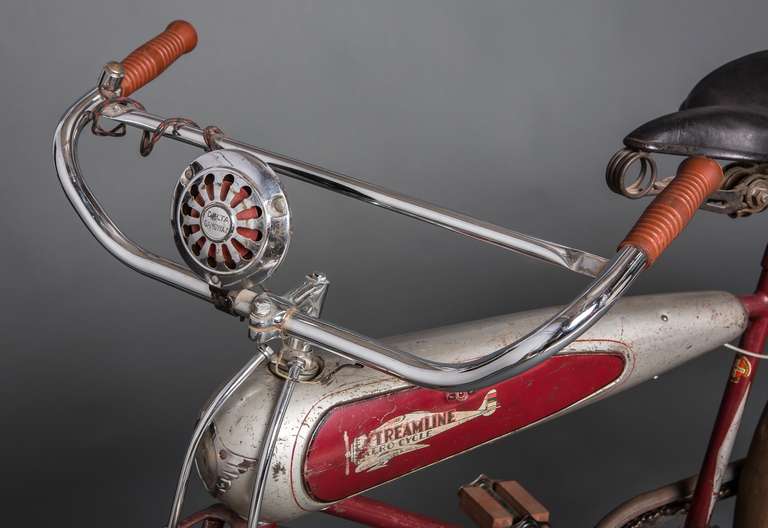 Rare Schwinn Aerocycle, unrestored with original parts.  Handle bars have been replated