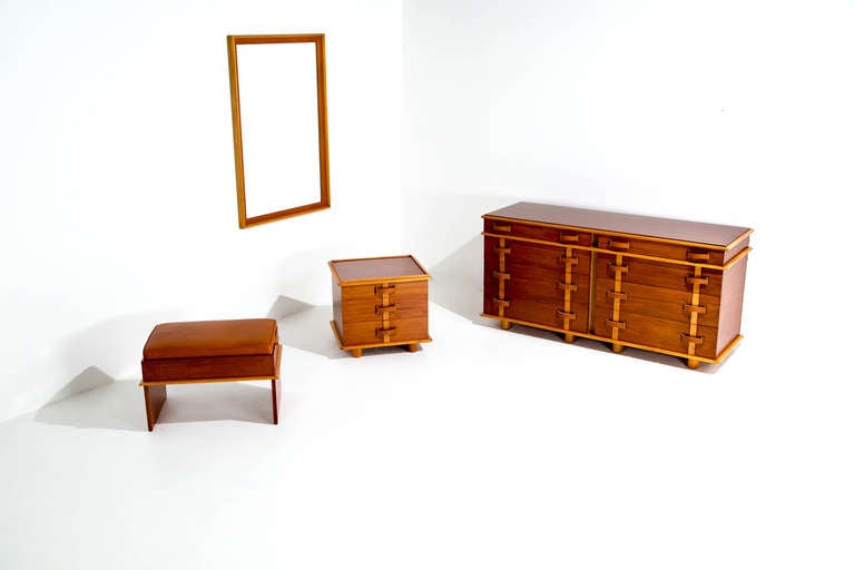 Paul Frankl Station Wagon Bedroom Set 4