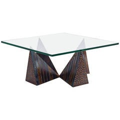 Paul Evans Pyramid Cocktail or Coffee Table, PE 14 - 42, 1973