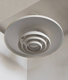 Alvar Aalto Ceiling Lamp, Model A 337 for Valaistustyö