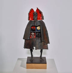 Bob Fowler Welded Sculpture, Signed, 1980s