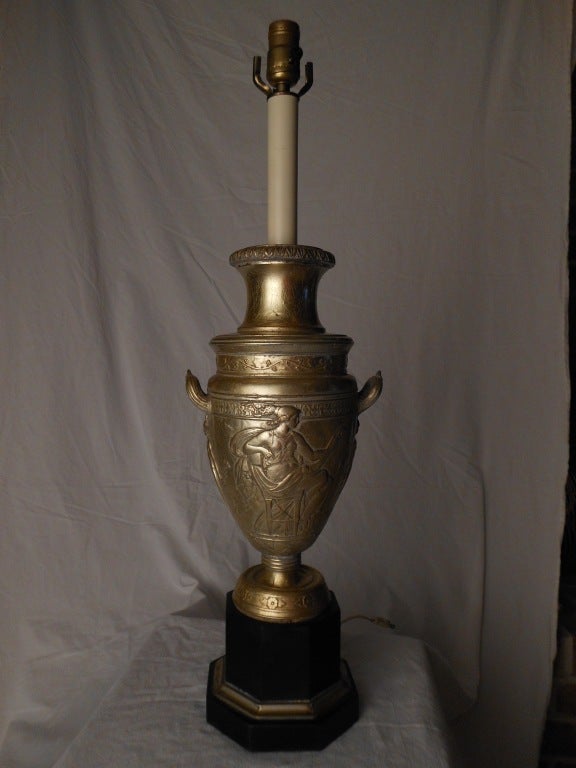 Monumental Neoclassical Table Lamp