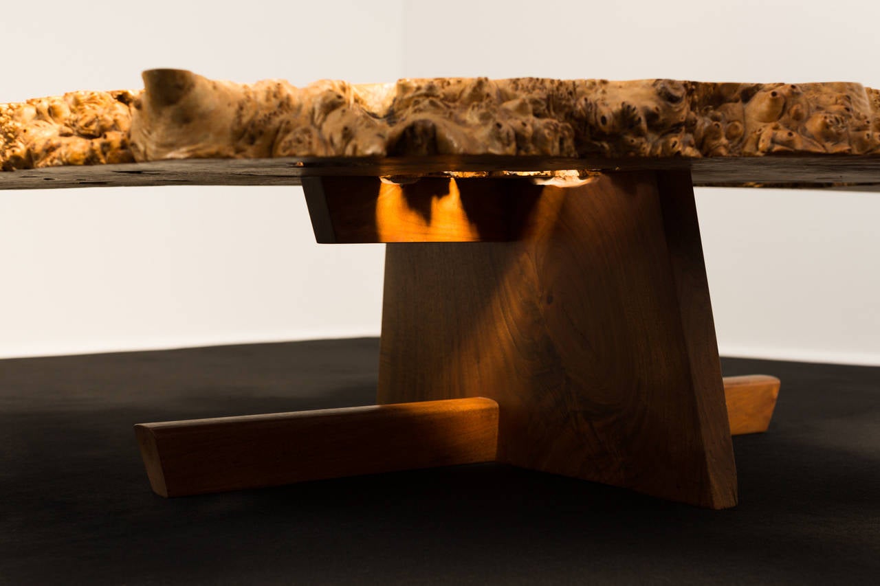 Maple Burl Coffee Table : Custom Maple Burl Live Edge Coffee Table- Wood Coffee ... / Located in san francisco, ca.