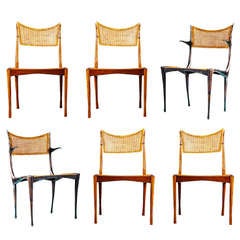 Dan Johnson Gazelle Chairs (Set of 6)