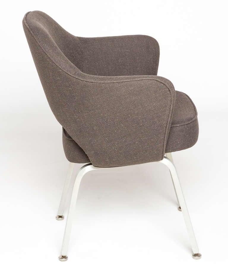 Set of 4 Vintage Saarinen Executive Lounge Chairs for Knoll at 1stdibs