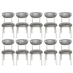 Set of Ten Shelby Williams "Gazelle" Chairs