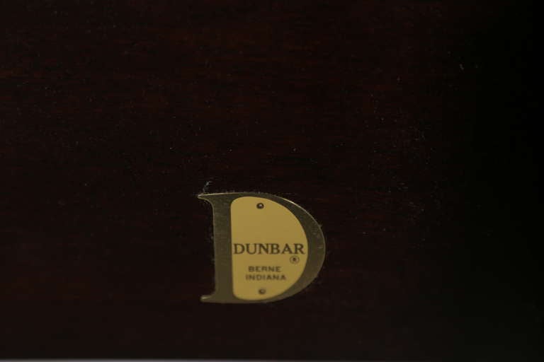 Mahogany Reclining King-Size Headboard by Edward Wormley for Dunbar
