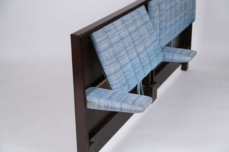 Mid-Century Modern Reclining King-Size Headboard by Edward Wormley for Dunbar