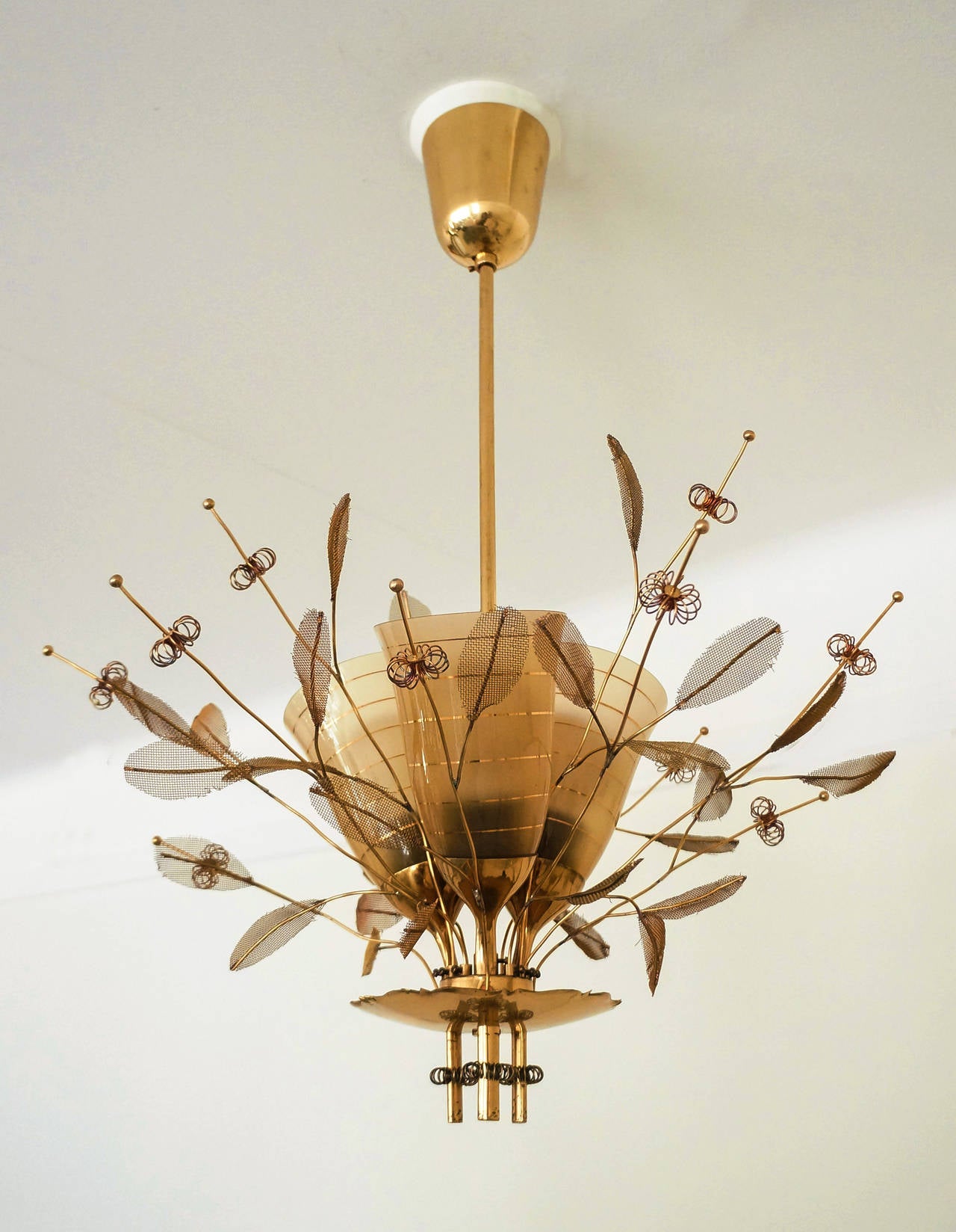 Scandinavian Modern Paavo Tynell Custom Order Lamp Model No. 9029 / 3