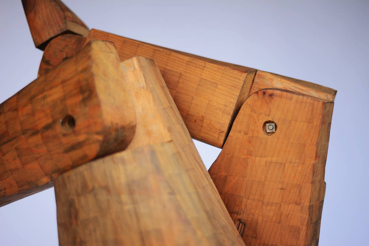 Carved Wood Sculpture by Louise Kruger 4
