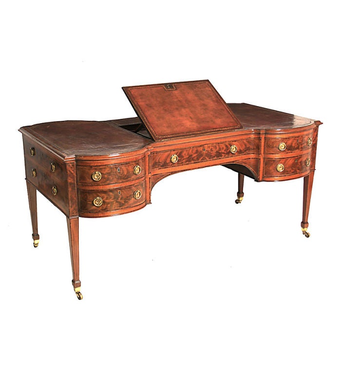 English A George III partners desk. For Sale