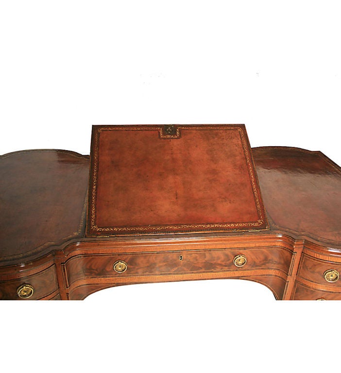 18th Century and Earlier A George III partners desk. For Sale