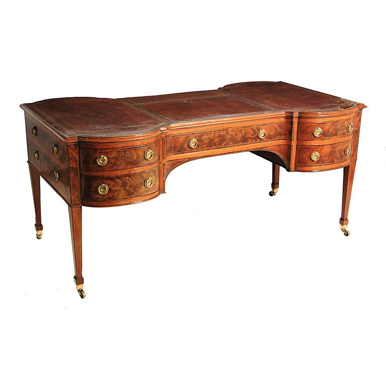 A George III partners desk. For Sale