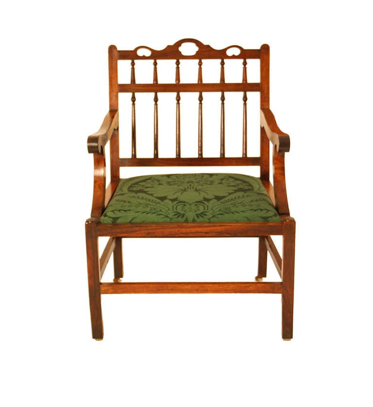 Pair of Anglo-Chinese Armchairs
