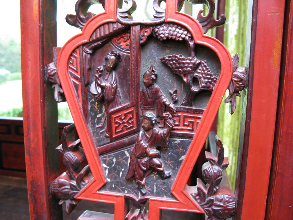 antique chinese wedding bed