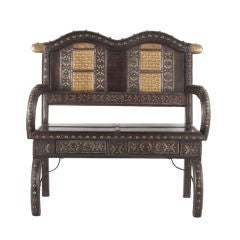 Antique Style Moghul Bench