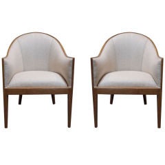 Pair of Edward Wormley Armchairs 2