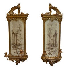 Pair of Italian Wall Sconces 9