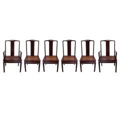 1960's Chinese Modern Dining Chairs