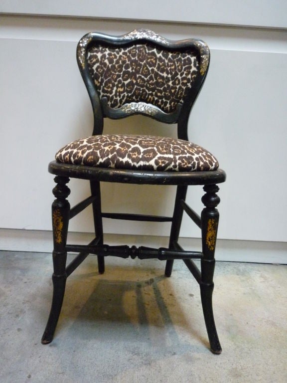 Papier-mâché 19th c. French Chair