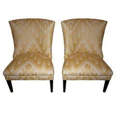 Vintage Pair of 1940's Custom Salon Chairs