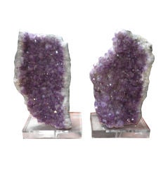 Amethyst Mineral Lamps