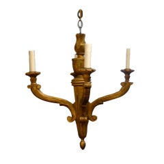 French Gilt Chandelier