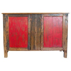 Early Mexican Two Door Cupboard